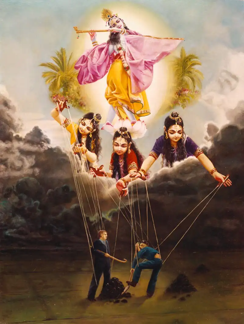 Three gunas diagram